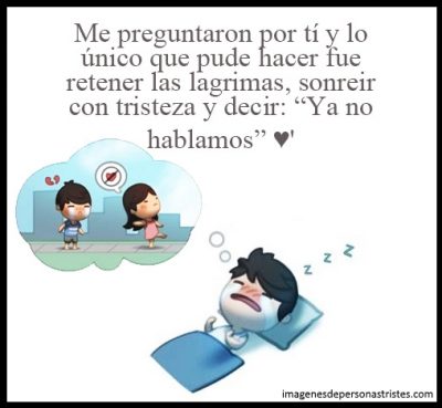 imagenes tristes desamor pasado