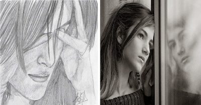 fotos de mujeres tristes